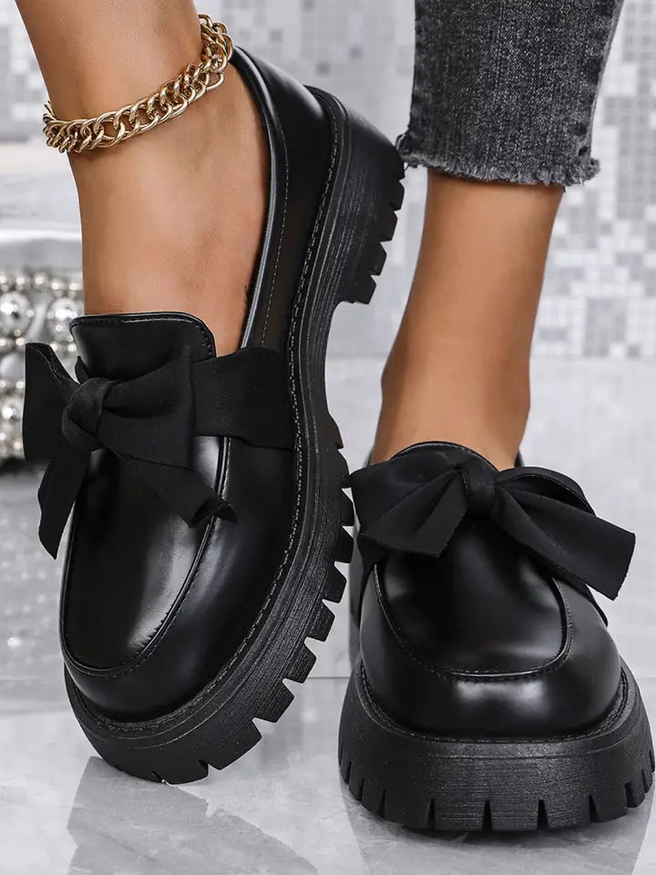 Round Toe Loafers