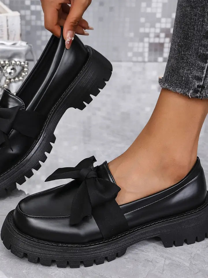 Round Toe Loafers