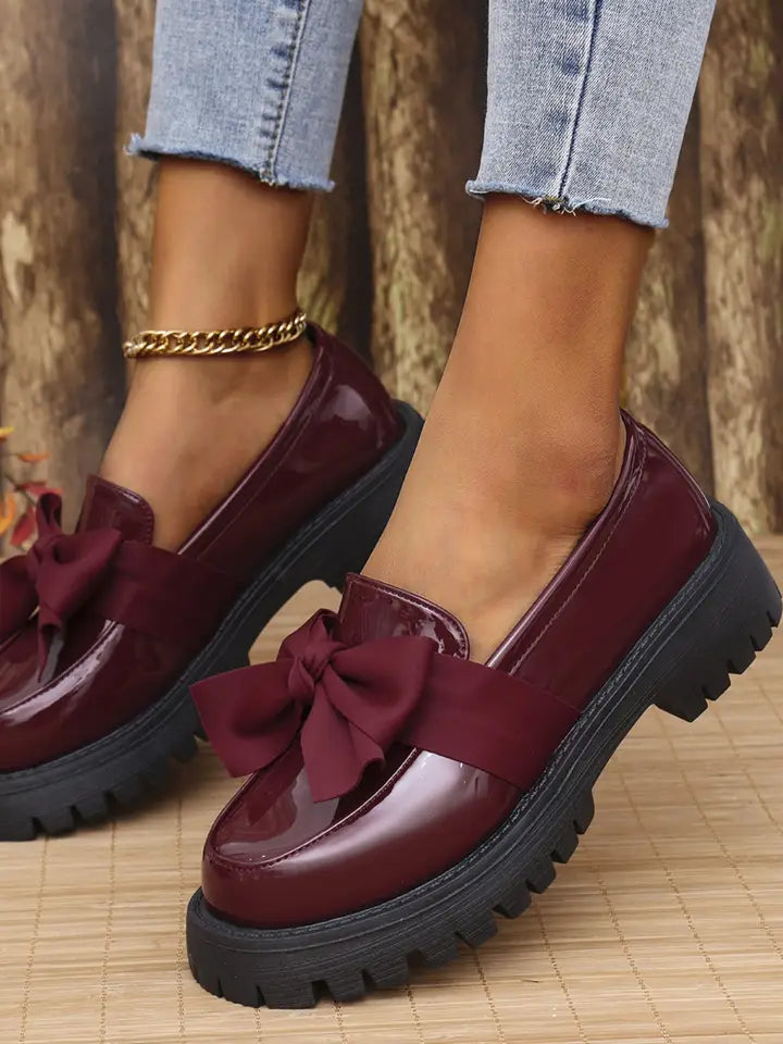 Round Toe Loafers
